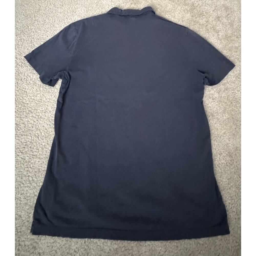 James Perse Shirt Lot of 2 Size 3 Gray Long Sleeve Blue Polo USA Made Cotton - Picture 4 of 12